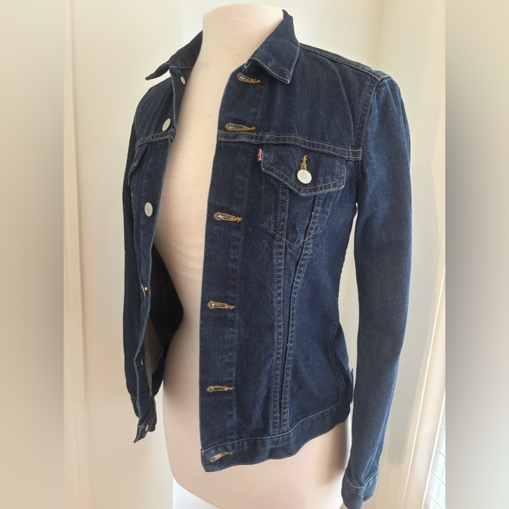 Levi’s dark denim jacket